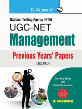 NTA-UGC-NET: Management Previous Years' Papers (Solved)
