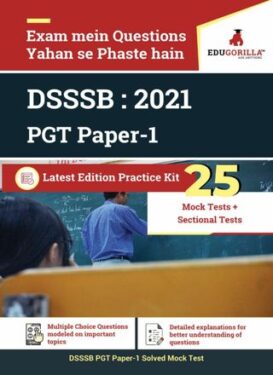 DSSSB PGT Paper-1
