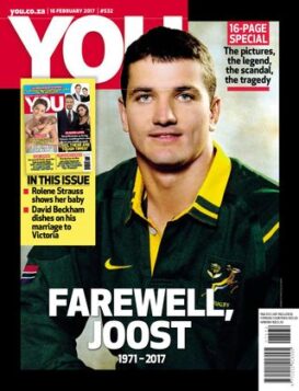 Joost van der Westshuizen supplement