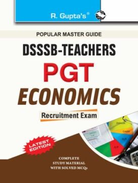 DSSSB Teachers PGT Economics Recruitment Exam Guide