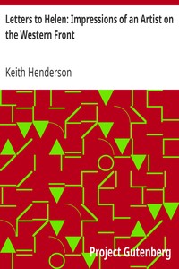 Letters to Helen: Impressions of an Artist on the Western Front