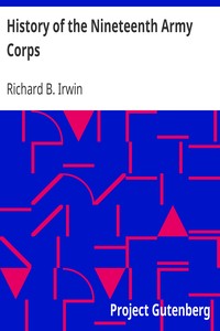 History of the Nineteenth Army Corps
