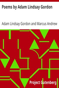 Poems by Adam Lindsay Gordon