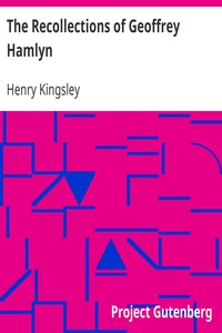 The Recollections of Geoffrey Hamlyn