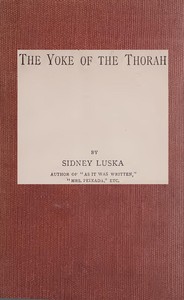 The Yoke of the Thorah