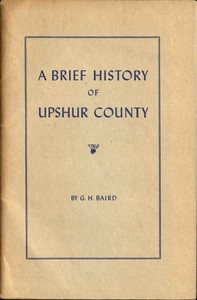 A Brief History of Upshur County