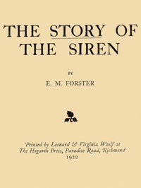 The Story of the Siren