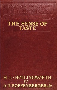 The Sense of Taste
